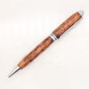 Euro wood pen - thuya/chrome