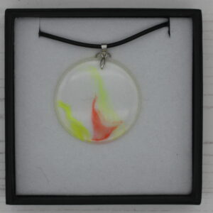 Wood and Resin landscape pendants - 2210018