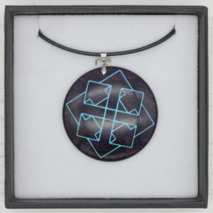 Resin Latice Pendant - 2211141